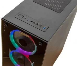 Фото: Персональний комп'ютер Cobra I11.8.H1S2.166.113 - Intel Core i3 i3-10100 / 8 ГБ DDR4 / HDD + SSD 1 ТБ + 240 ГБ / Nvidia / GeForce GTX 1660, 6 ГБ / 500 Вт № 6 | KTC