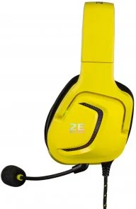 Фото: Гарнітура 2E Gaming HG340 RGB USB 7.1 Yellow (2E-HG340YW-7.1) № 3 | KTC