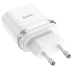 Зарядний пристрій Hoco C12Q Smart QC3.0 White (C12Q Smart White)