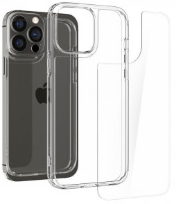 Чохол Spigen for iPhone 13 Pro - Quartz Hybrid Crystal Clear (ACS03271)