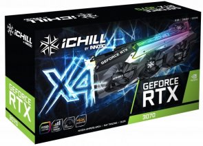 Відеокарта Inno3D RTX 3070 iChill X4 LHR (C30704-08D6X-1710VA35H)