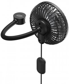 Автомобільний вентилятор Baseus Departure Vehicle Fan Black (CXQC-B03)