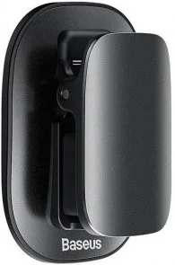 Фото: Автомобільний тримач для окуляр Baseus Platinum Vehicle eyewear clip Black (ACYJN-A01) № 3 | KTC