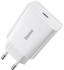 Зарядний пристрій Baseus Speed Mini Quick Charger 20W White