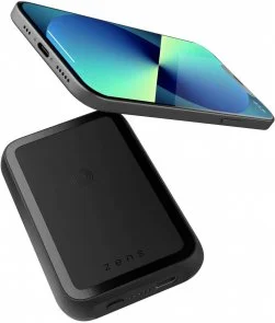 Фото: Батарея універсальна Zens Magnetic Single Powerbank 4000mAh Black (ZEPP01M/00) № 5 | KTC