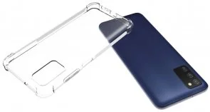 Фото: Чохол BeCover for Samsung Galaxy A03s SM-A037 - Anti-Shock Clear (706959) № 3 | KTC