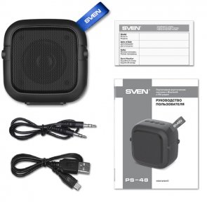 Портативна акустика Sven PS-48 Black (00410106)