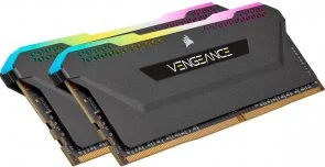 Фото: Оперативна пам’ять Corsair Vengeance RGB Pro Black SL DDR4 2x8GB (CMH16GX4M2Z3200C16) № 2 | KTC