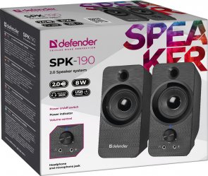 Колонки Defender SPK 190 Black (65190)