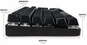 Фото: Комплект клавіатура+миша ігровий Motospeed CK888 USB (mtck888mb) № 5 | KTC
