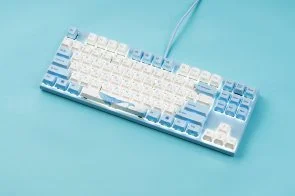 Фото: Клавіатура Varmilo VA87M Sea Melody Cherry MX Blue (VA87MC2W/WBPE7HR) № 12 | KTC