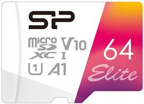 Карта пам'яті Silicon Power V10 A1 Micro SDXC 64GB (SP064GBSTXBV1V20SP)