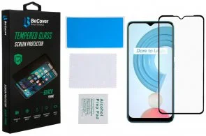 Фото: Захисне скло BeCover for Realme C21Y - Black (706904) № 2 | KTC