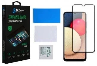 Фото: Захисне скло BeCover for Samsung Galaxy A03s SM-A037 Black (706776) № 2 | KTC