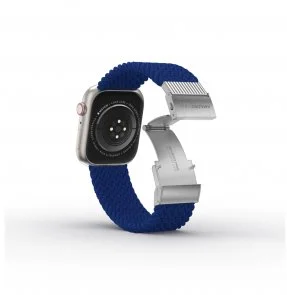 Фото: Ремінець AMAZINGthing for Apple Watch 45/44/42mm - Titan Weave Blue (ATS7TW45BU) № 3 | KTC