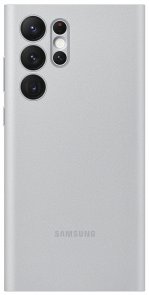 Чохол Samsung for Galaxy S22 Ultra - Smart LED View Cover Light Gray (EF-NS908PJEGRU)