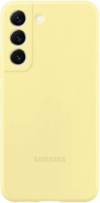 Чохол Samsung for Galaxy S22 - Silicone Cover Butter Yellow (EF-PS901TYEGRU)