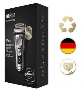 Електробритва сітчаста акумуляторна Braun Series 9 9417s Silver