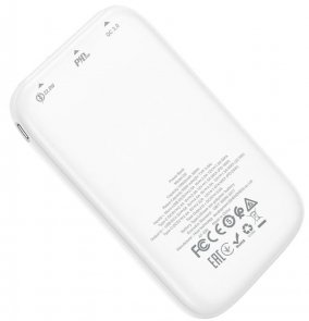 Батарея універсальна Hoco Q2 Galax Display 10000mAh White (Q2 10000 White)