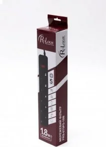Фото: Мережевий фільтр ProLogix 5/1.8m Black (PRS-075P5-18B) № 3 | KTC