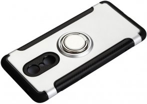 Чохол BeCover for Xiaomi Redmi 5 - Magnetic Ring Stand Silver (701992)