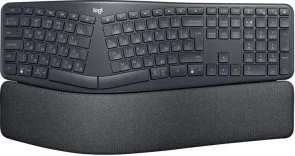Фото: Клавіатура Logitech Ergo K860 Wireless Us/Ukr Graphite OEM (920-010352) № 2 | KTC