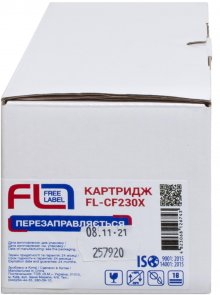 Сумісний картридж PATRON Free Label for HP 30X (CT-HP-CF230X-FL)