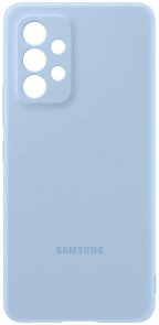 Чохол Samsung for Galaxy A53 A536 - Silicone Cover Artic Blue (EF-PA536TLEGRU)