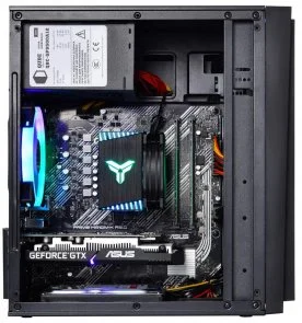 Фото: Персональний комп'ютер ARTLINE Gaming X45 (X45v32) - AMD Ryzen 5 5500 / 16 ГБ DDR4 / HDD + SSD 1 ТБ + 480 ГБ / Nvidia / GeForce RTX 3050, 8 ГБ / AMD A320 / 600 Вт № 3 | KTC