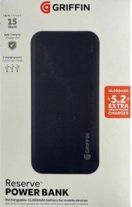 Батарея універсальна Griffin PowerBank 16000mAh Black (GP-148-BLK)