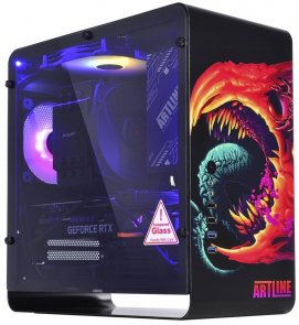 Корпус QUBE Hyper Beast Black with window (QBX3M_WBNU3PHB)