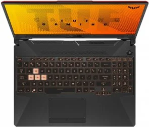 Фото: Ноутбук ASUS TUF Gaming F15 FX506LHB-HN324 Bonfire Black - 15.6" IPS 144 Гц / Intel Core i5 / i5-10300H / DDR4 16 ГБ / PCI-E SSD 512 ГБ / GeForce GTX 1650 № 2 | KTC