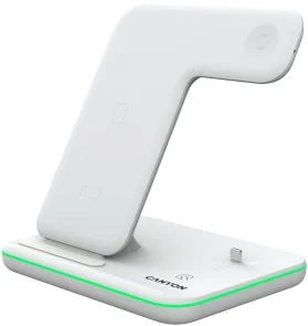 Фото: Бездротова зарядна станція Canyon WS-302 3in1 White (CNS-WCS302W) № 5 | KTC