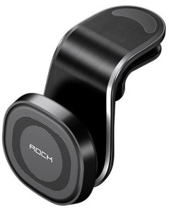 Кріплення для мобільного телефону Rock Space Magnetic Air Vent Holder 360 Degree Rotation Black (RPH0941)