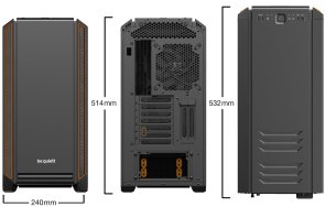 Корпус be quiet! Silent Base 601 Orange (BG025)