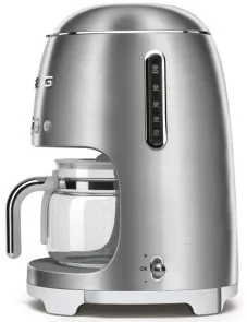 Фото: Крапельна кавоварка Smeg Retro Style Matte Chrome (DCF02SSEU) № 3 | KTC