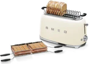 Фото: Тостер Smeg Retro Style Creamy (TSF02CREU) № 2 | KTC