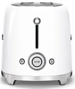 Тостер Smeg Retro Style White (TSF02WHEU)