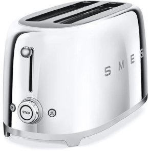 Тостер Smeg Retro Style Chrome (TSF02SSEU)