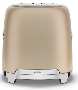 Тостер Smeg Retro Style Matte Champagne (TSF01CHMEU)