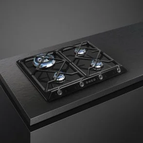 Фото: Газова варильна поверхня Smeg Victoria Black SR964NGH № 4 | KTC