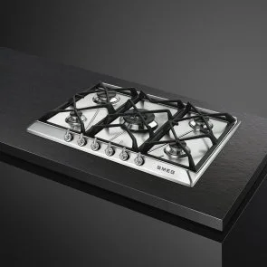 Фото: Газова варильна поверхня Smeg Victoria Stainless Steel Matte SR975XGH № 4 | KTC