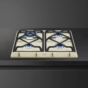 Фото: Газова варильна поверхня Smeg Coloniale Creamy SRV864POGH № 3 | KTC
