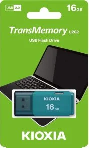Фото: Флешка USB Kioxia TransMemory U202 16GB Light Blue (LU202L016GG4) № 4 | KTC