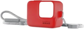 Фото: Захисний чохол для камери GoPro Hero5/Hero6/Hero7 Firecracker Red + ремінець (ACSST-012) № 4 | KTC