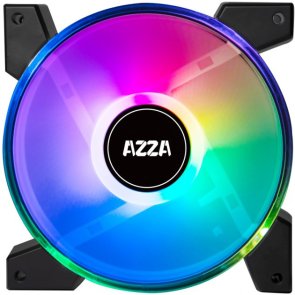 Вентилятор для корпуса AZZA Hurricane II Digital RGB 4psc (FNAZ-12DRGB2-241)