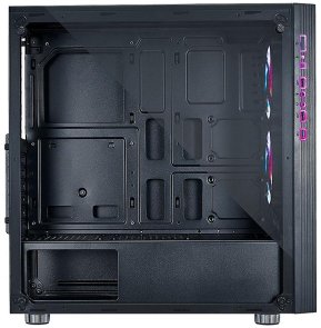 Корпус AZZA Iris Black with window (CSAZ-330)