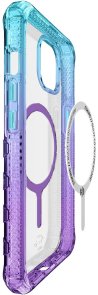 Чохол iTSkins for iPhone 14 Pus SUPREME R PRISM with MagSafe light blue and light purple (AP4R-SUPMA-LBLP)