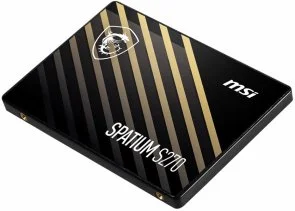 Фото: SSD-накопичувач MSI Spatium S270 SATA III 960GB (S78-440P130-P83) № 3 | KTC