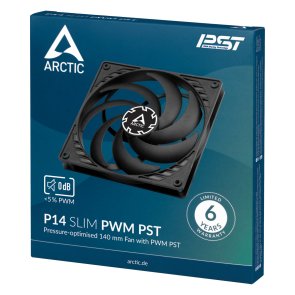  Вентилятор для корпуса Arctic P14 Slim PWM PST (ACFAN00268A)